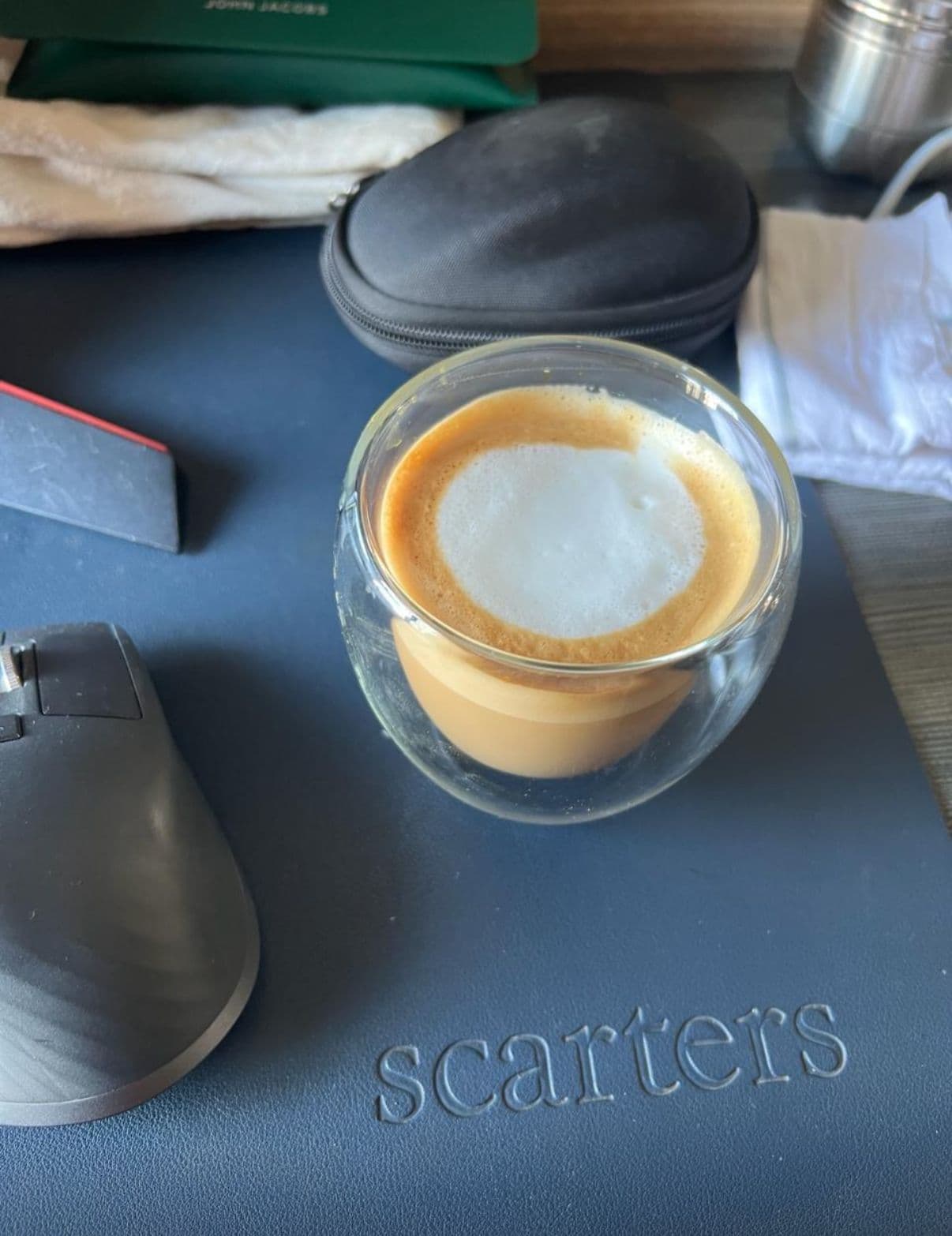 Latte art from February 19, 2024