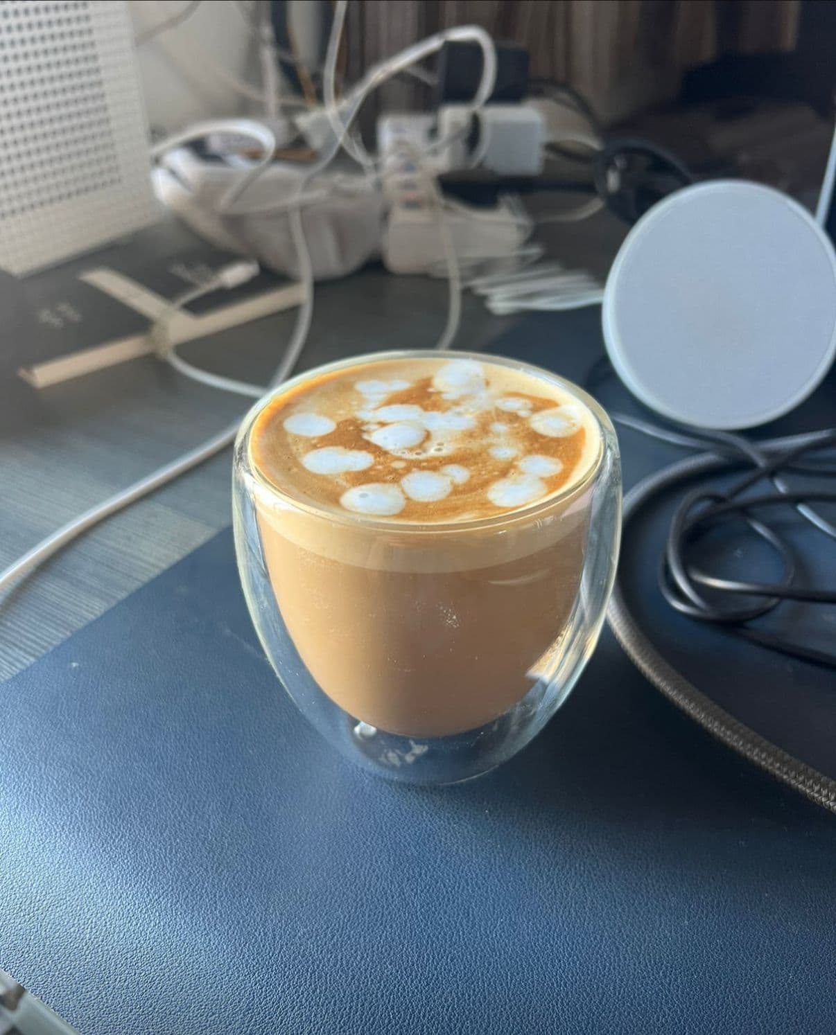 Latte art from May 3, 2024