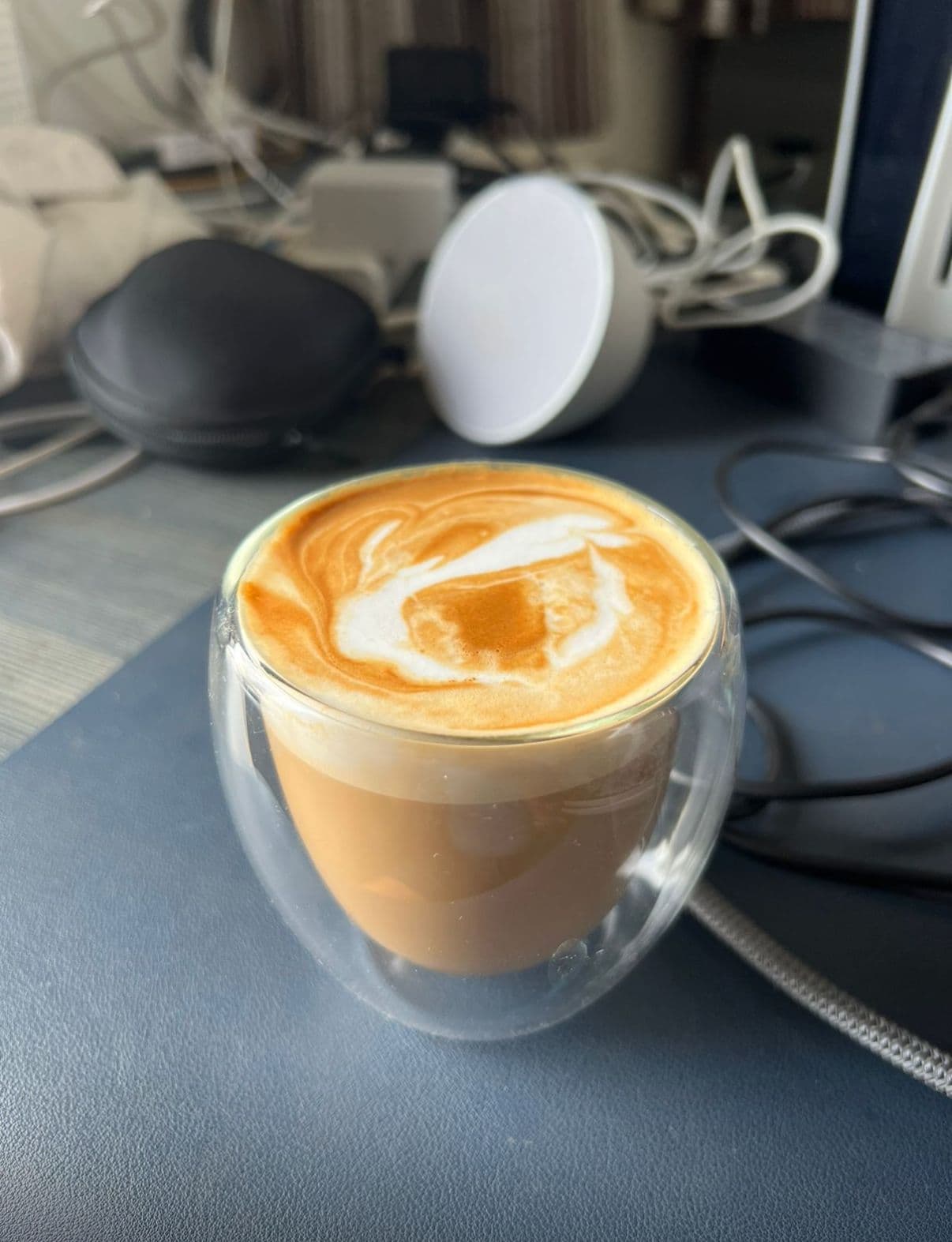 Latte art from June 19, 2024