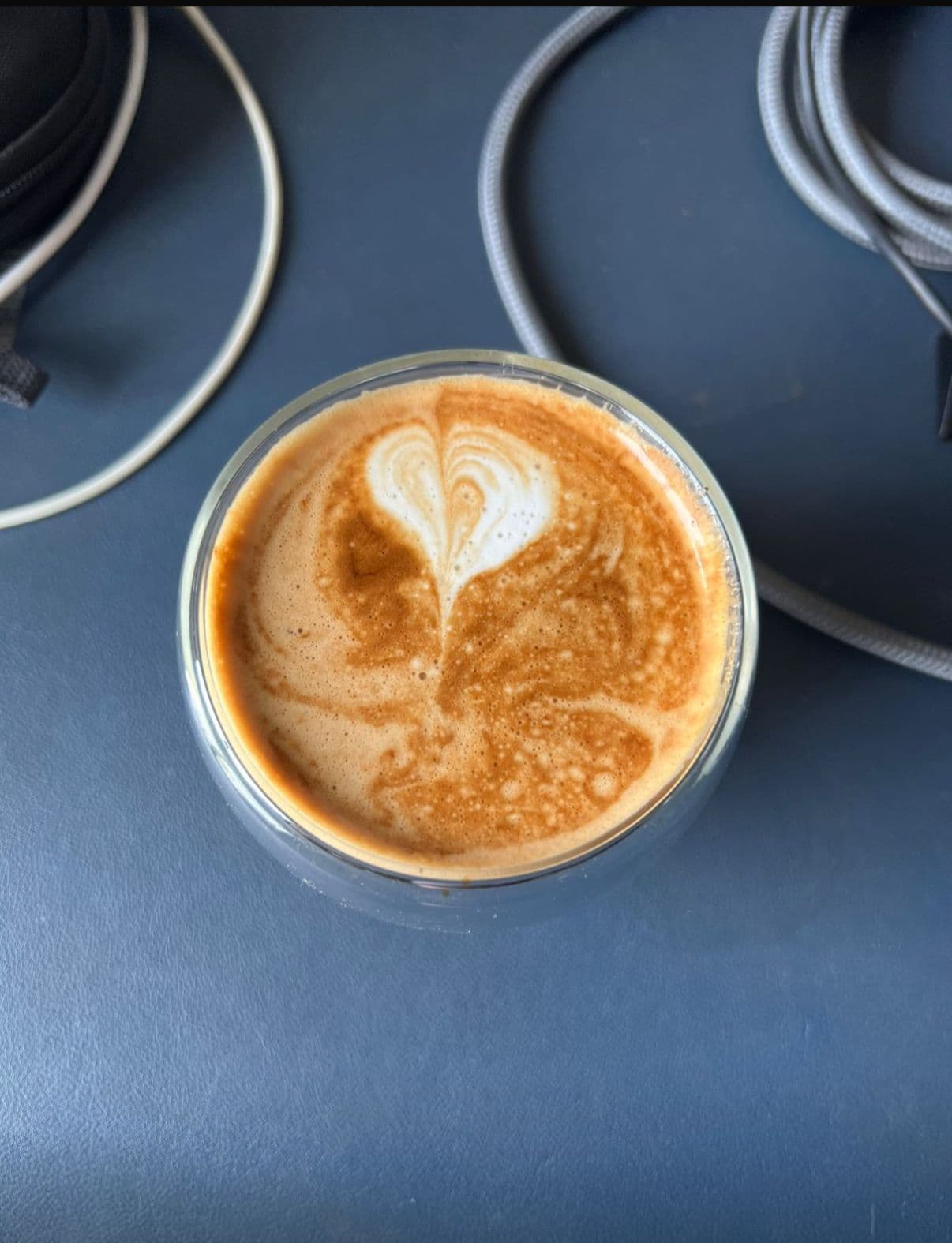 Latte art from August 21, 2024