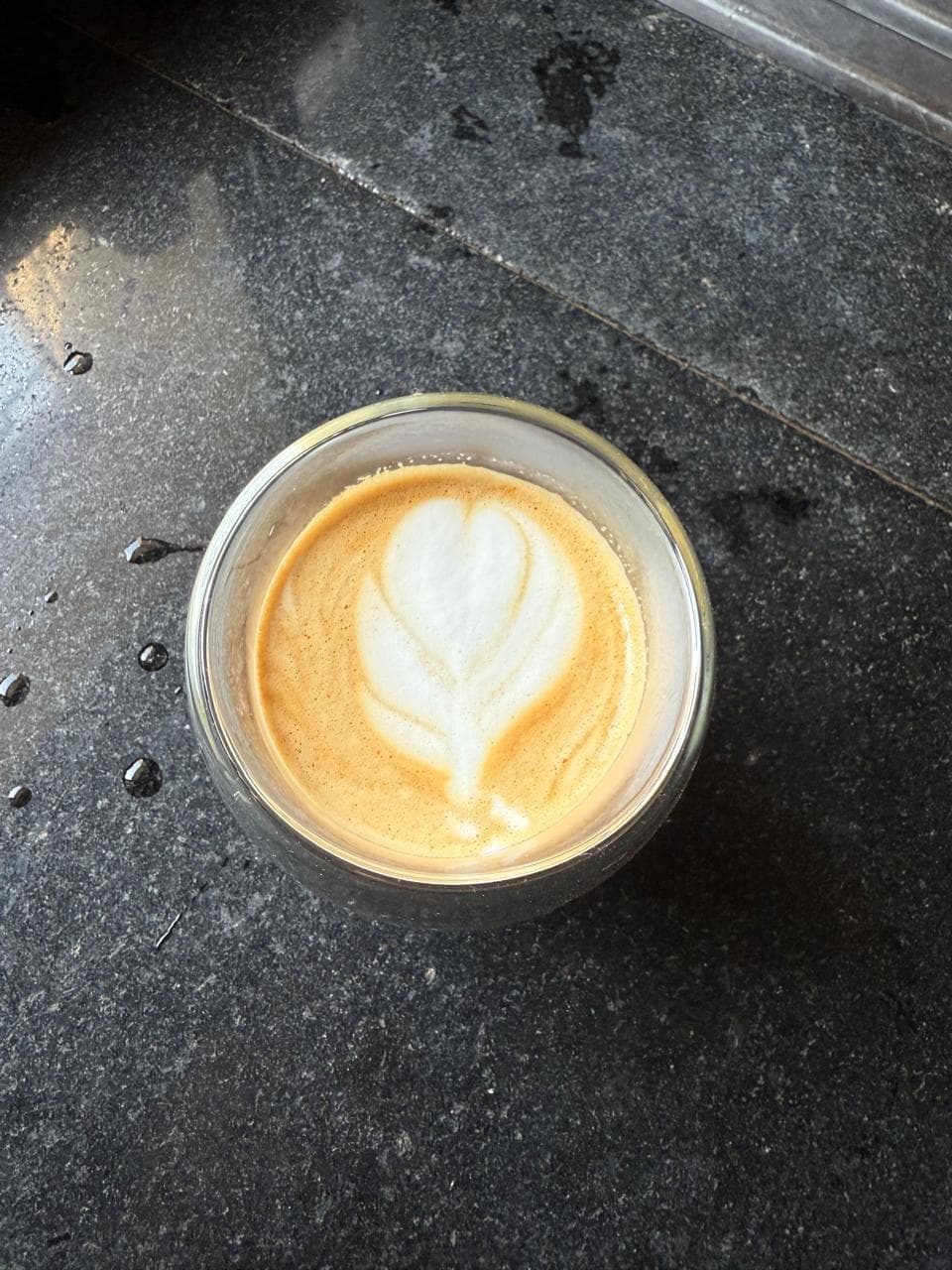 Latte art from January 26, 2025