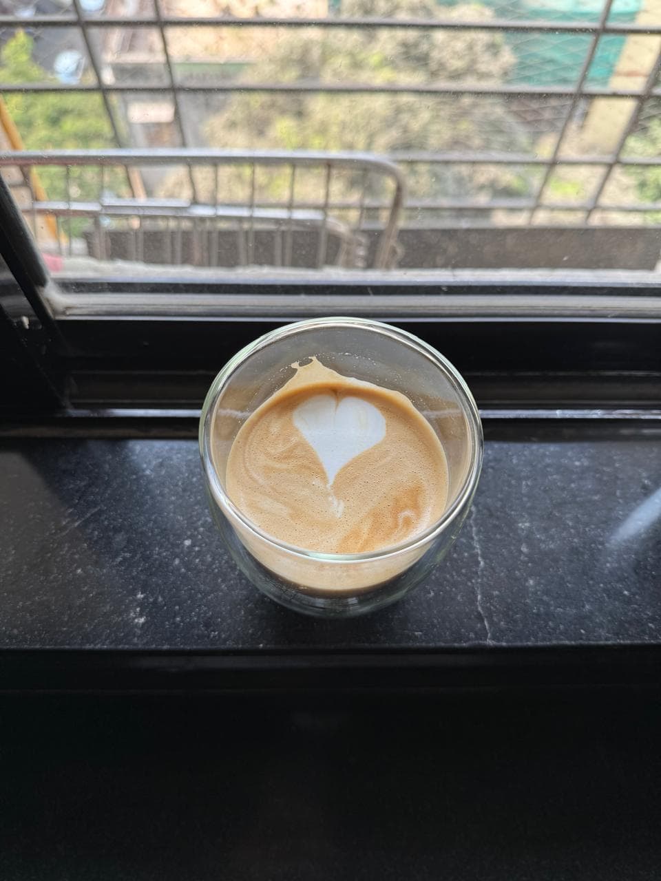 Latte art from April 2, 2025