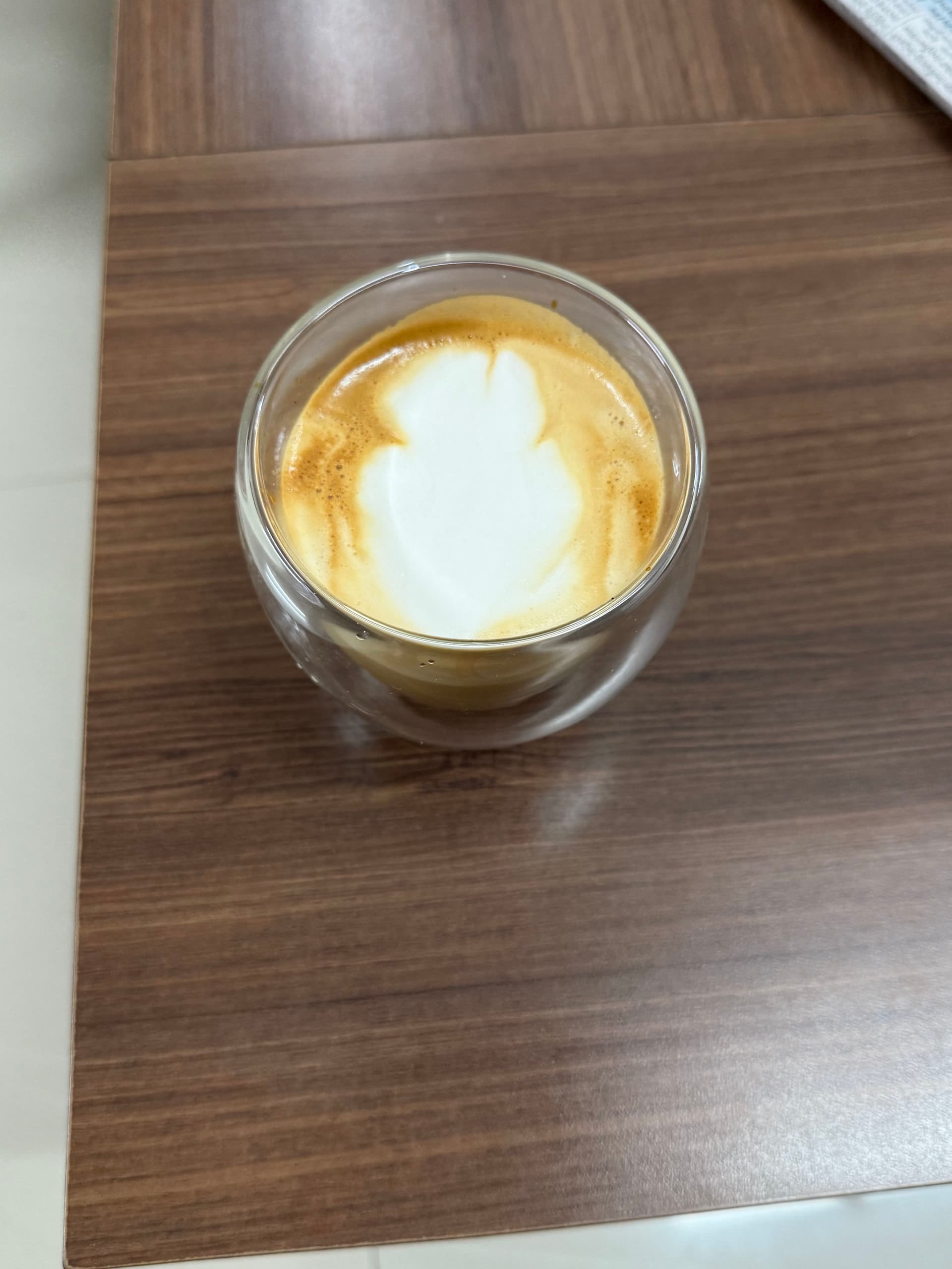 Latte art from May 25, 2025