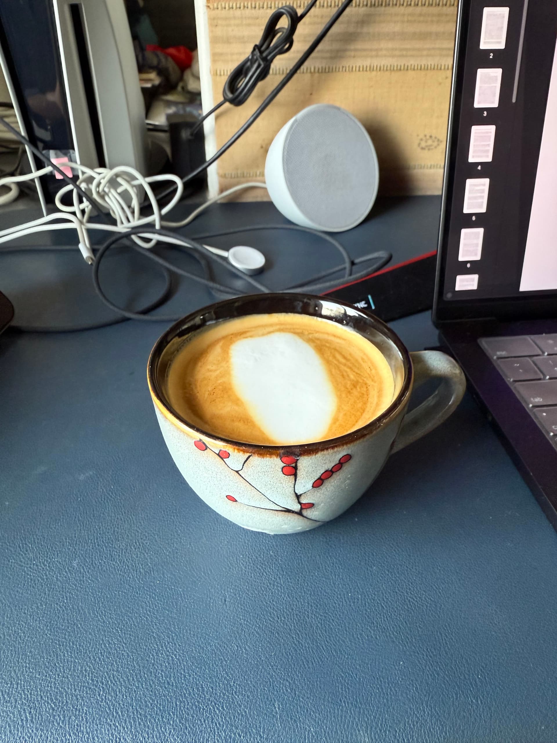 Latte art from June 10, 2025