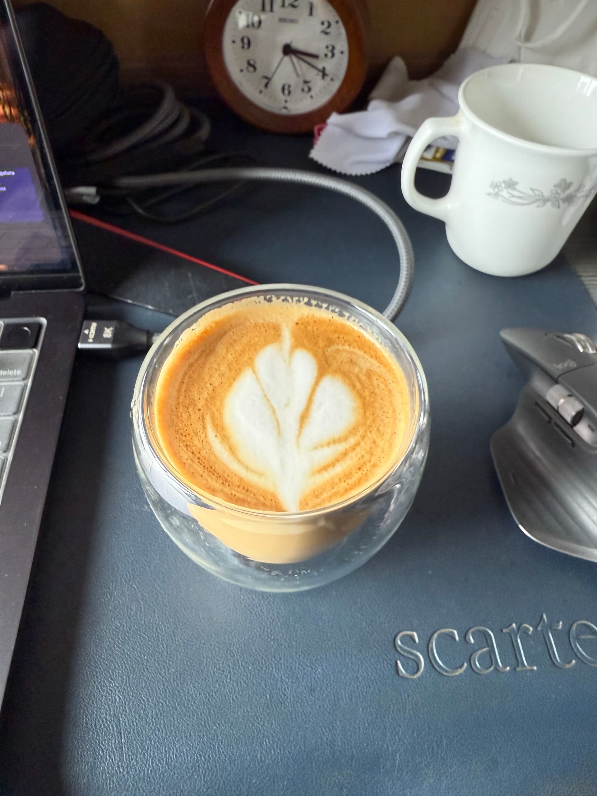 Latte art from June 27, 2025