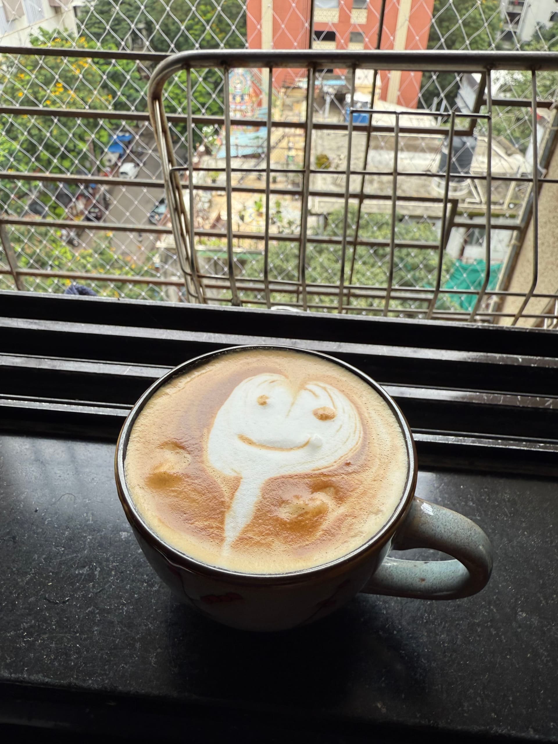 Latte art from August 14, 2025