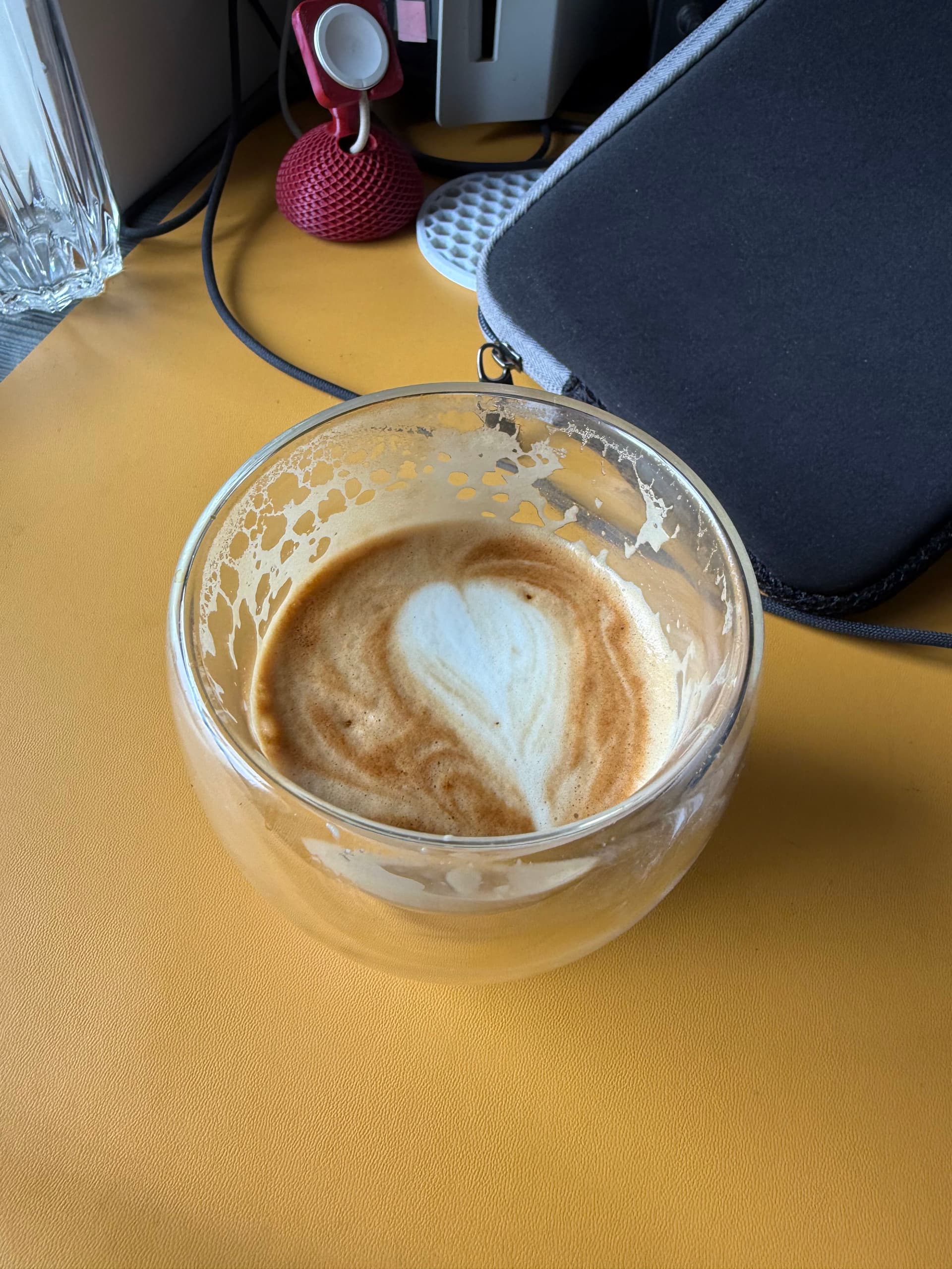 Latte art from September 8, 2025