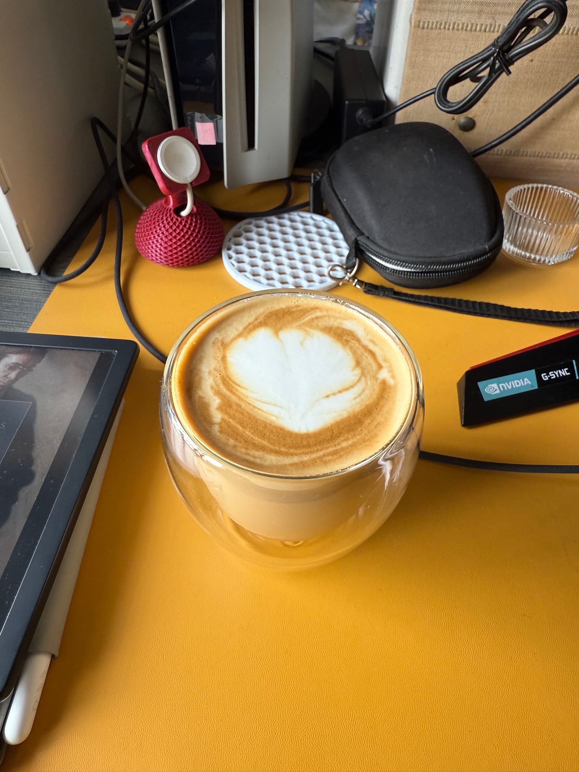 Latte art from September 9, 2025