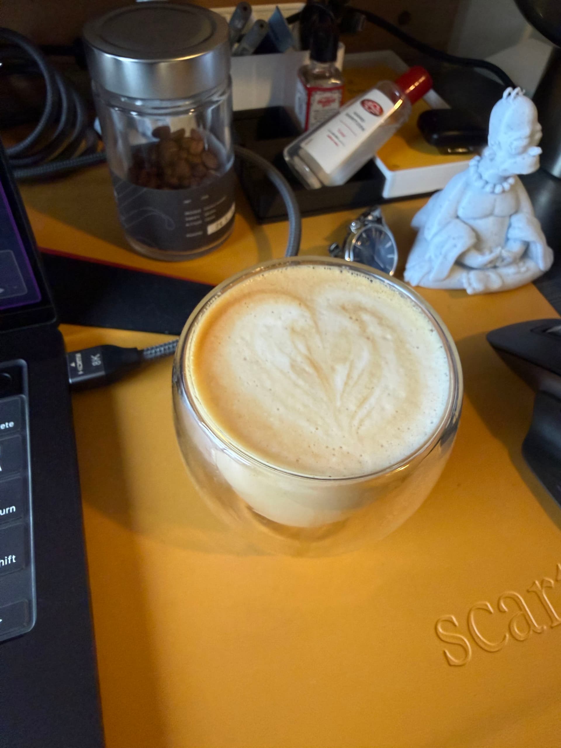 Latte art from September 29, 2025