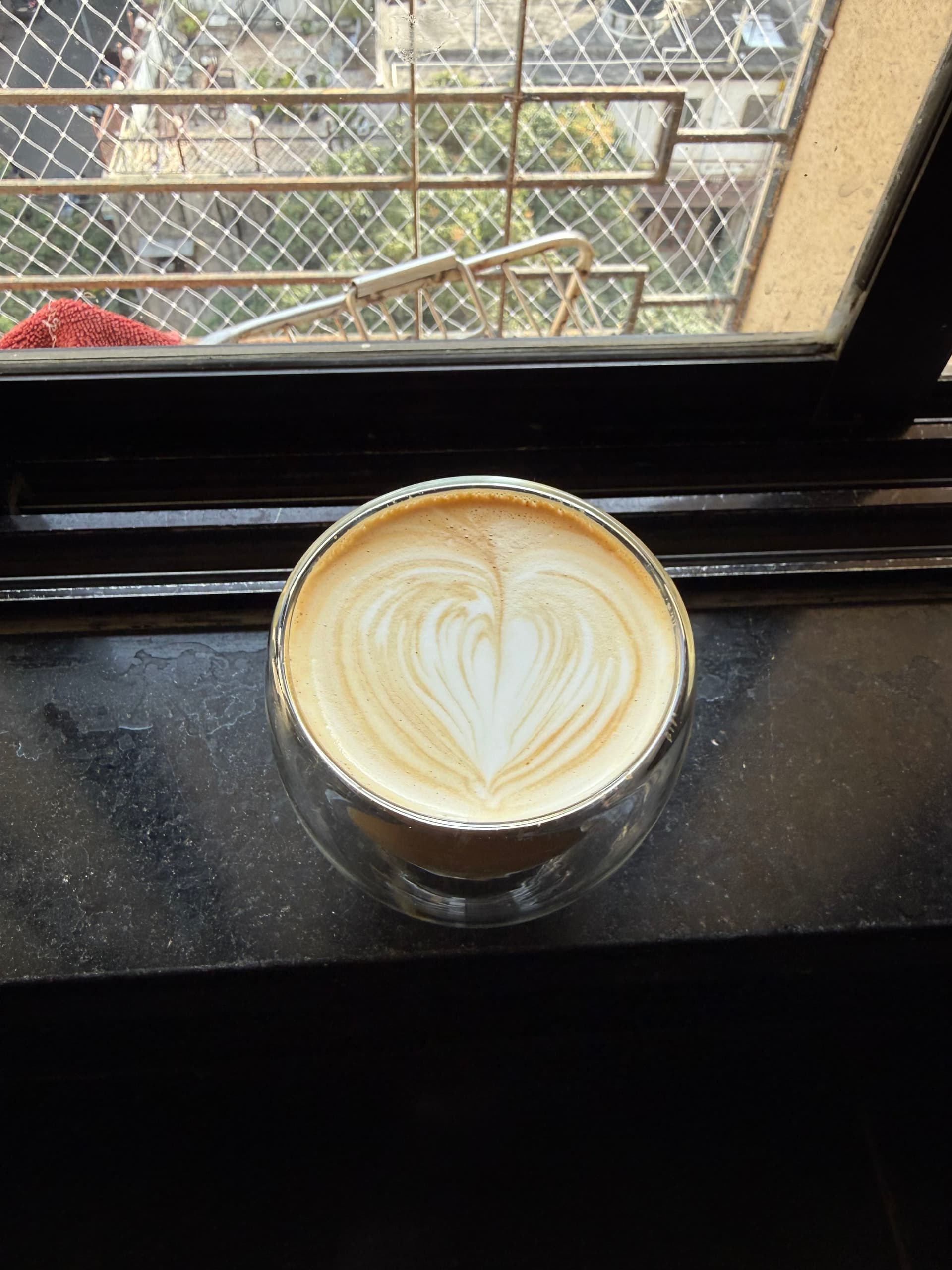 Latte art from October 11, 2025