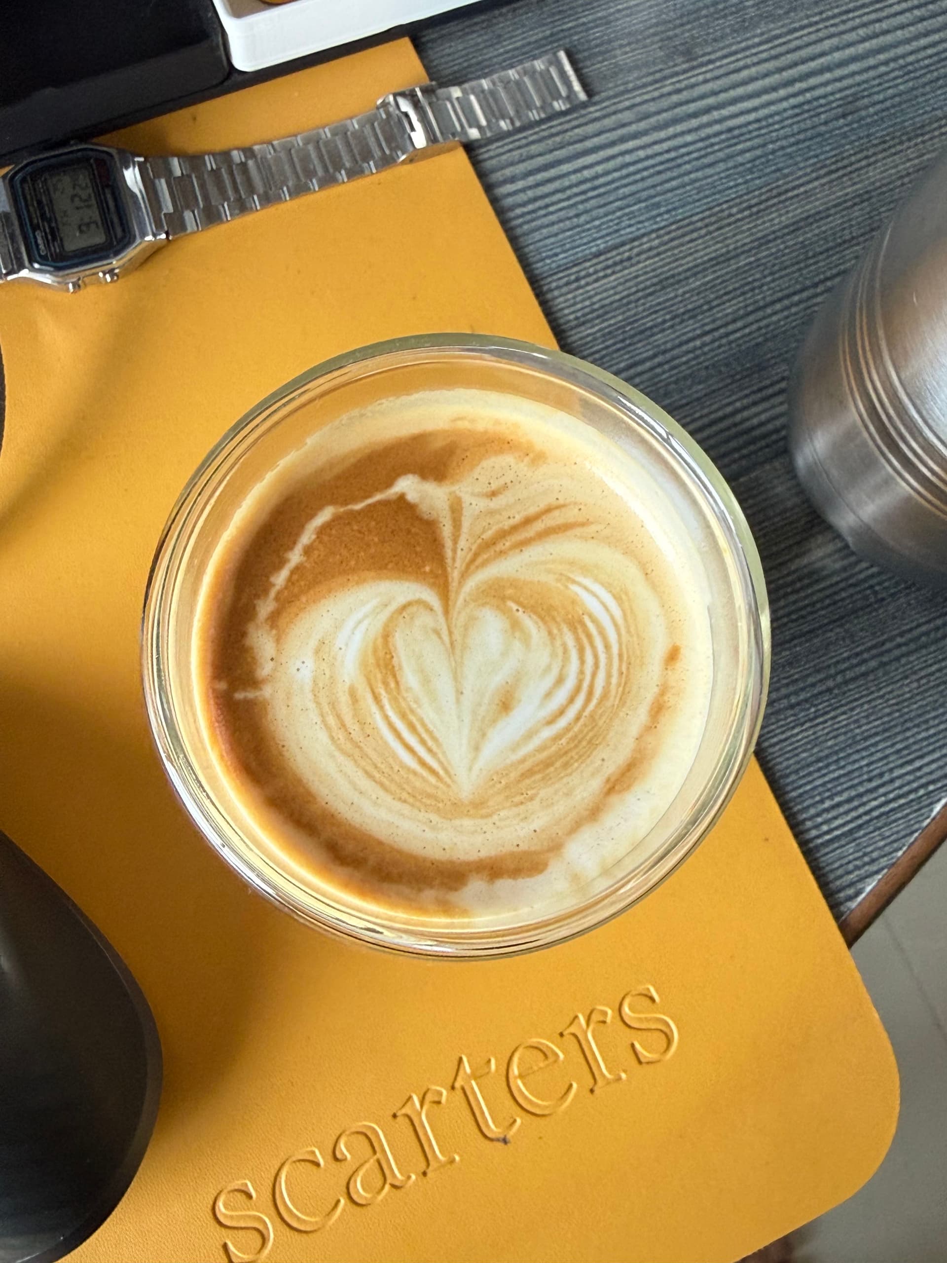 Latte art from October 24, 2025