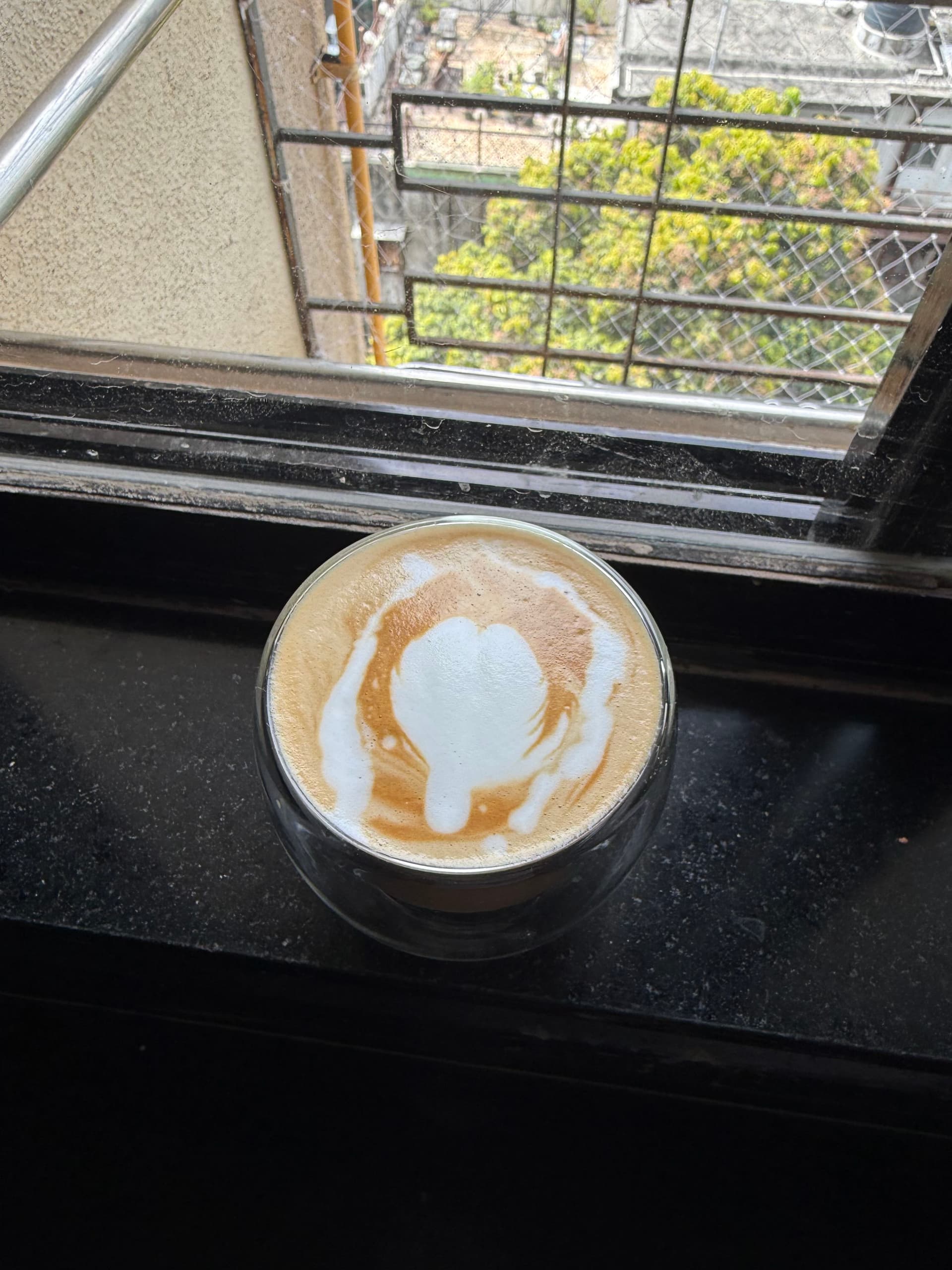 Latte art from October 25, 2025