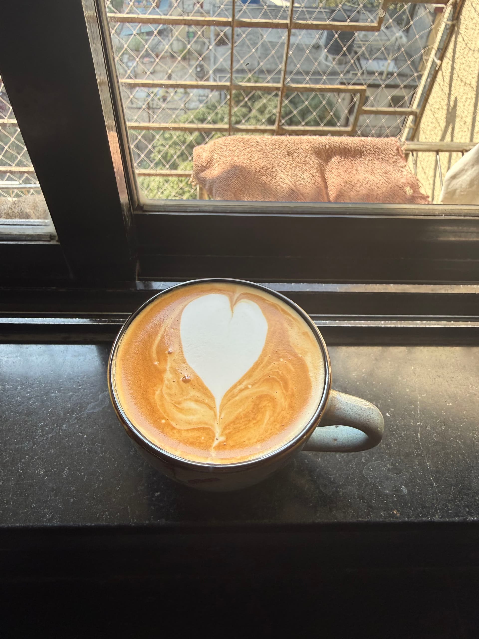 Latte art from December 14, 2025