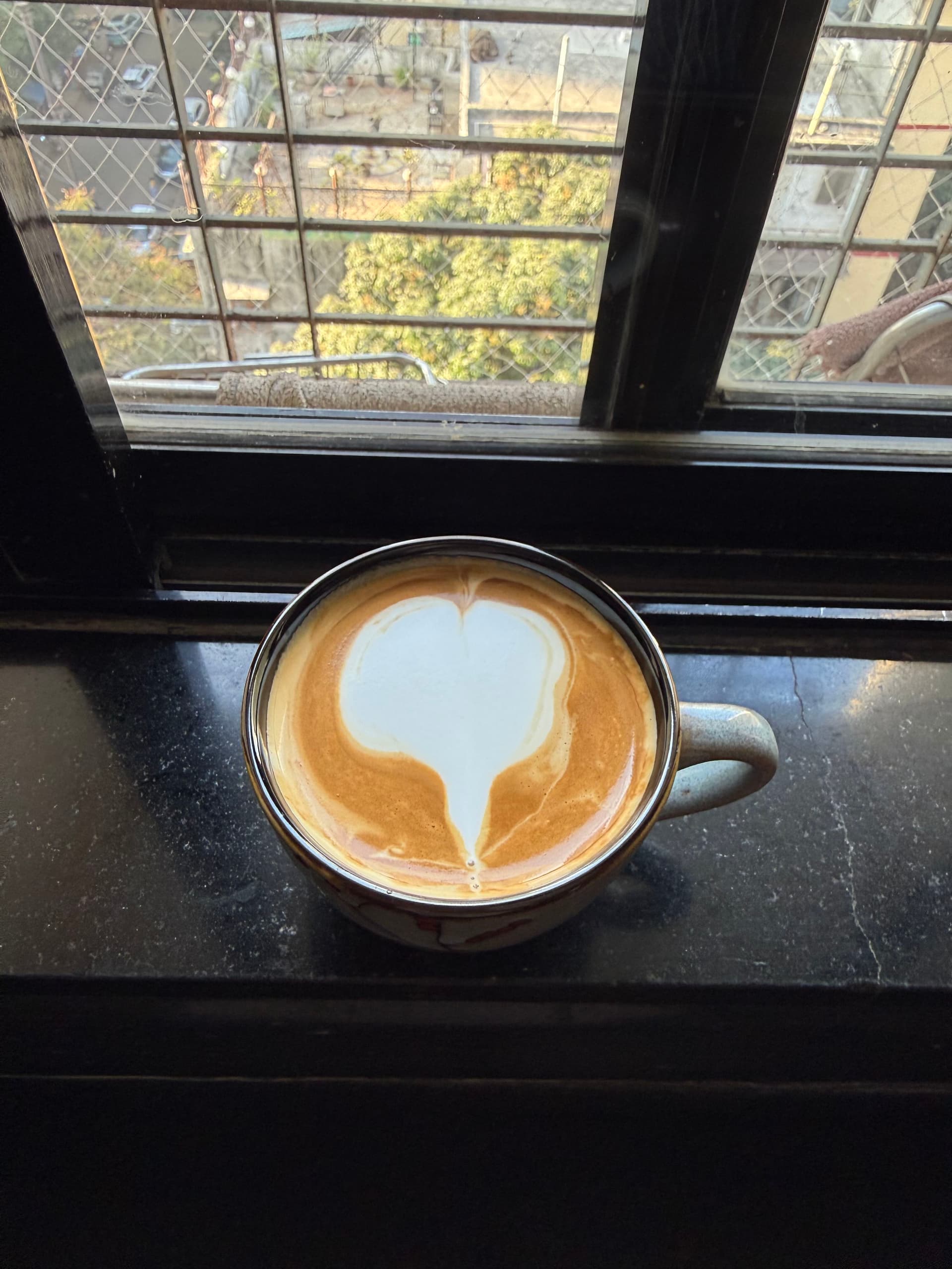 Latte art from December 19, 2025