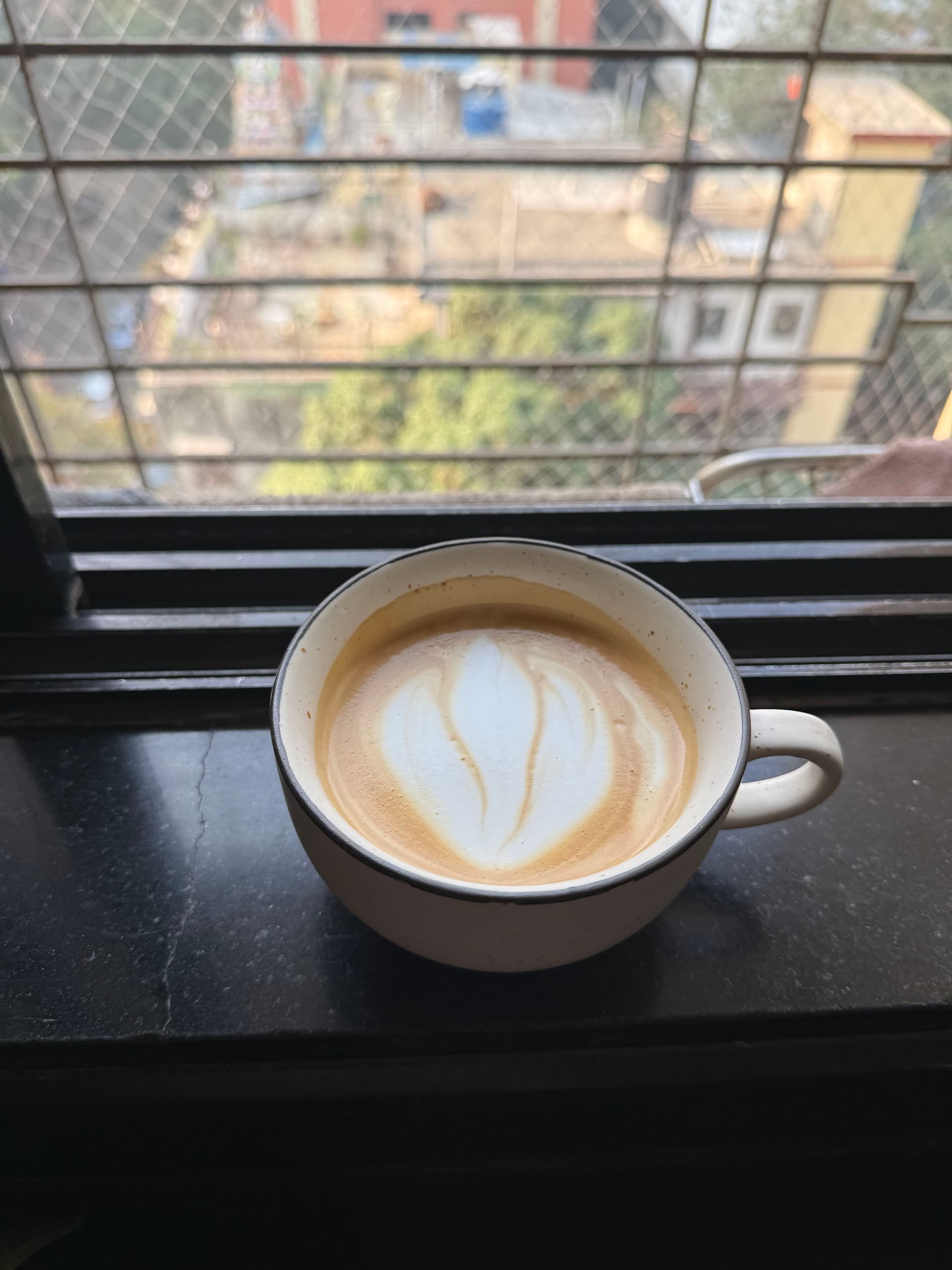 Latte art from January 8, 2026