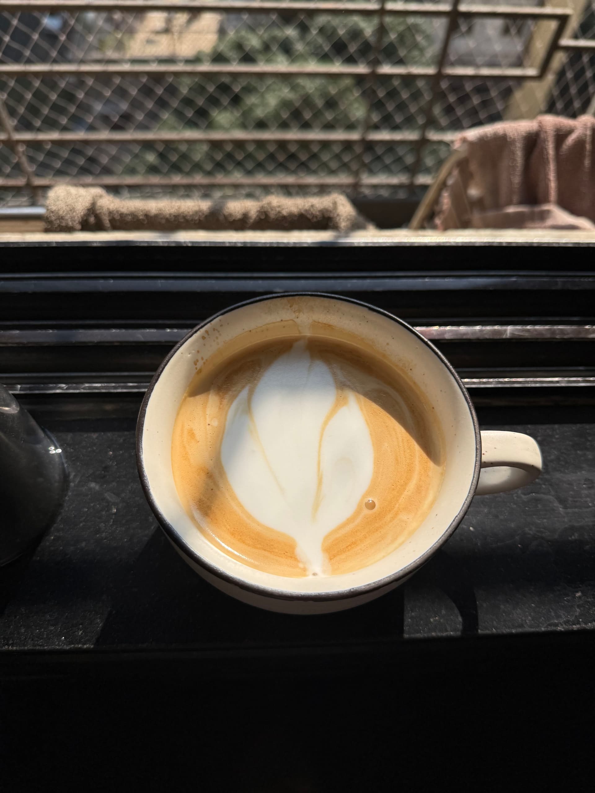 Latte art from January 14, 2026