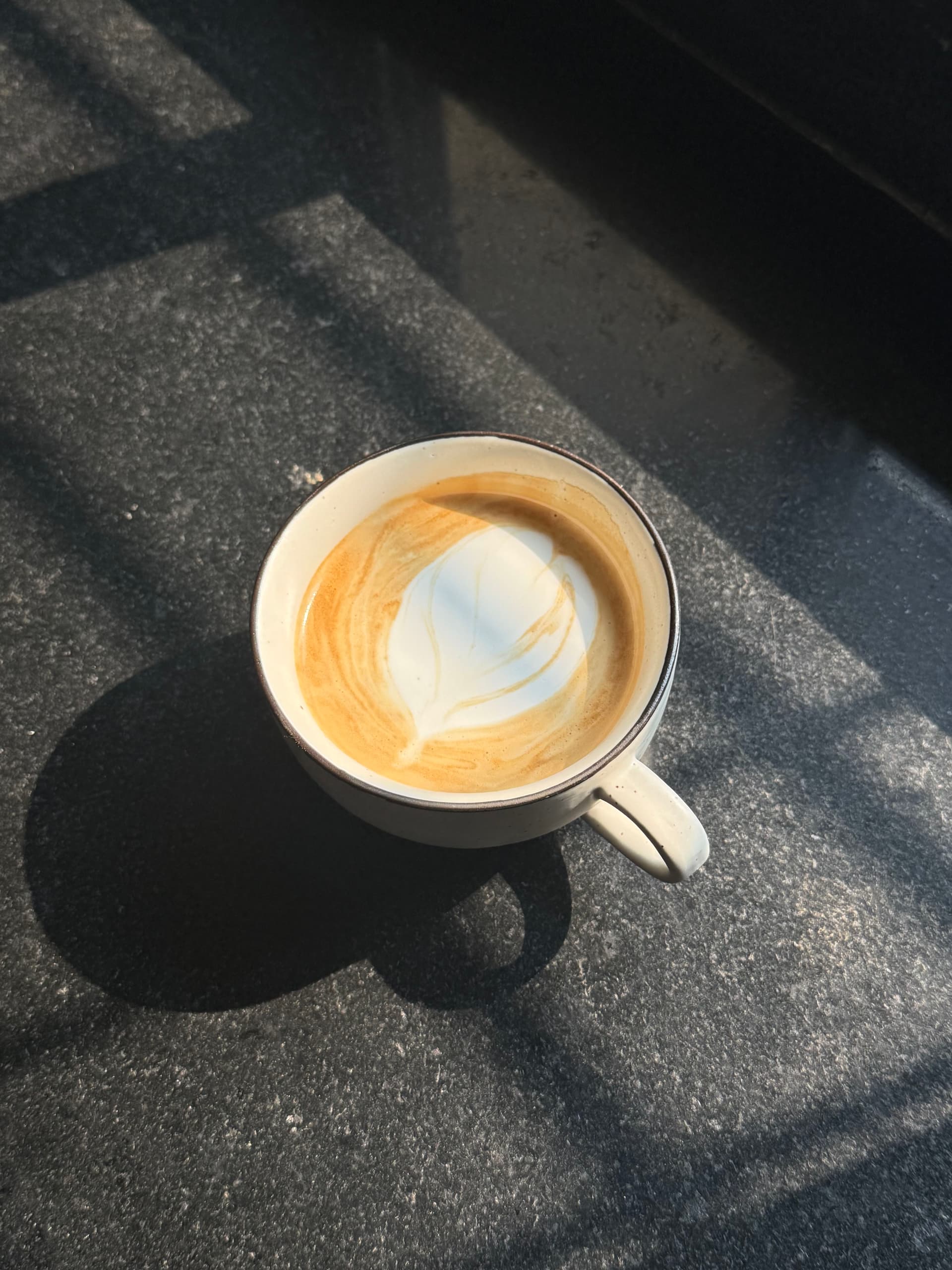 Latte art from January 22, 2026