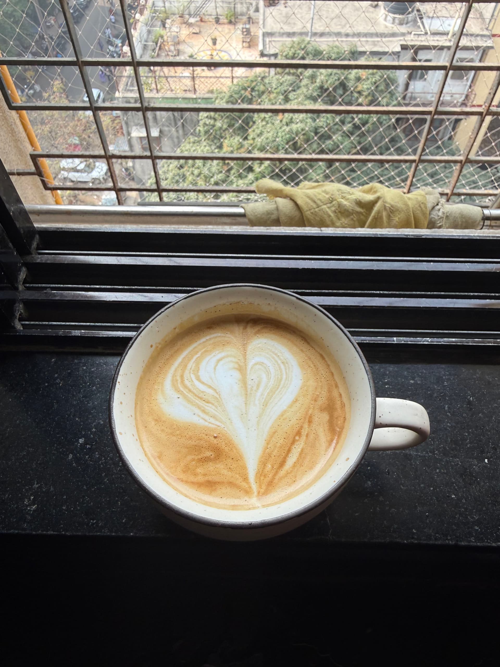 Latte art from February 1, 2026