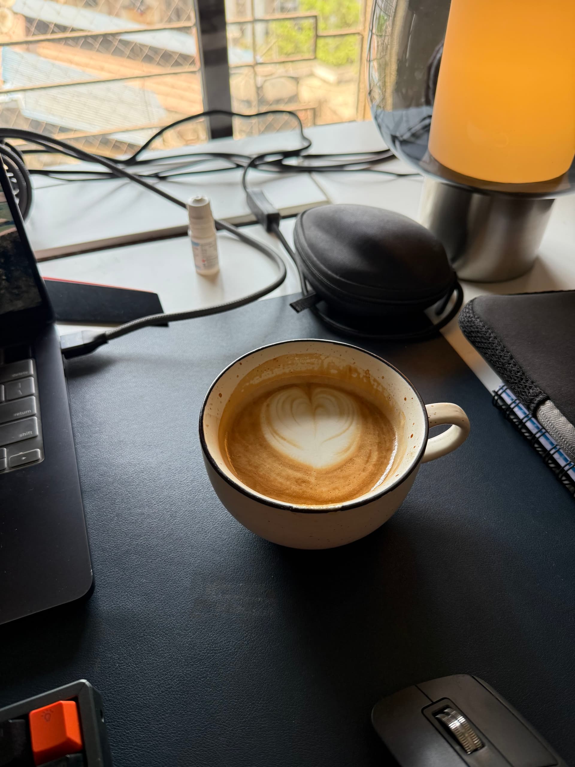 Latte art from March 30, 2026