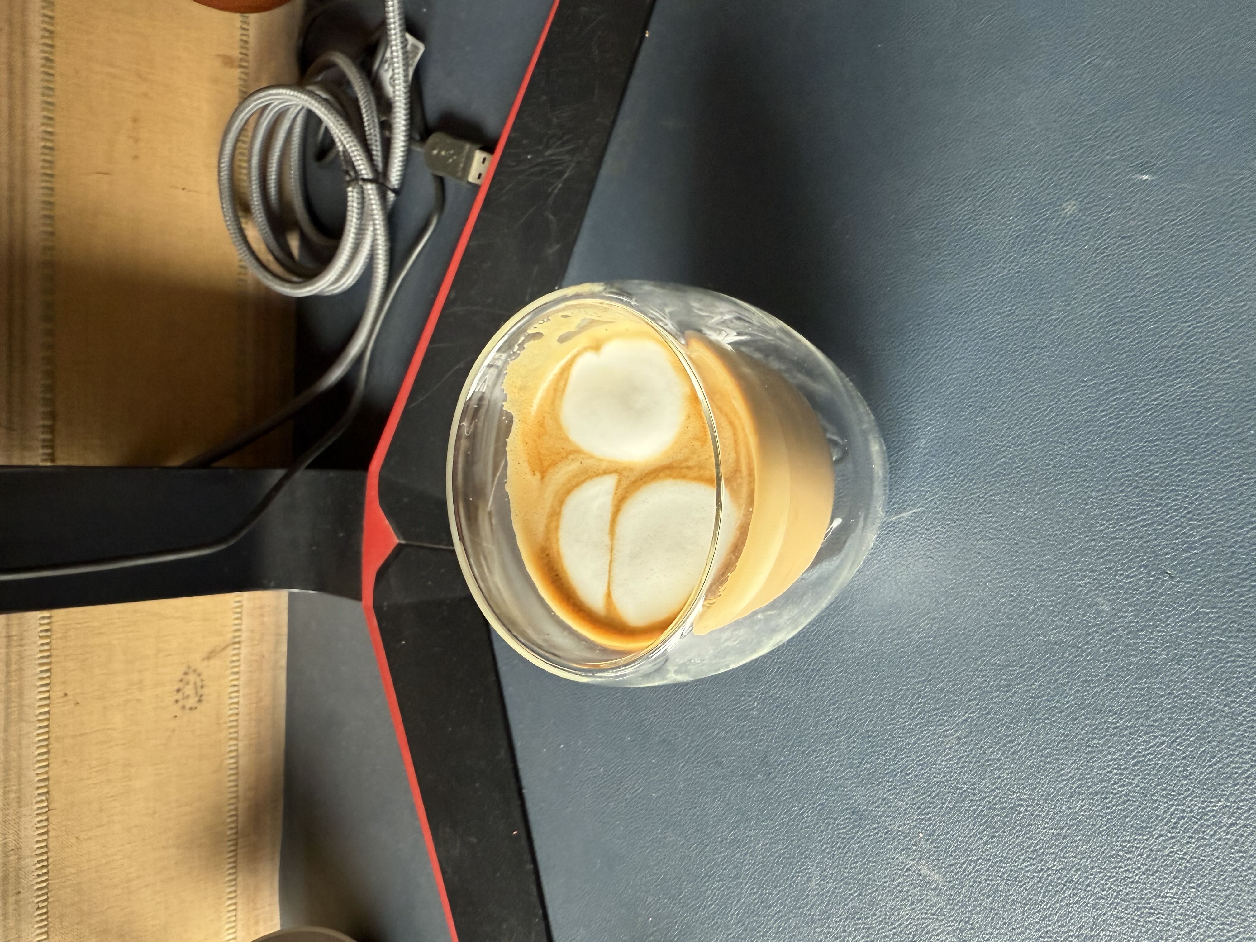 Latte art from June 4, 2025