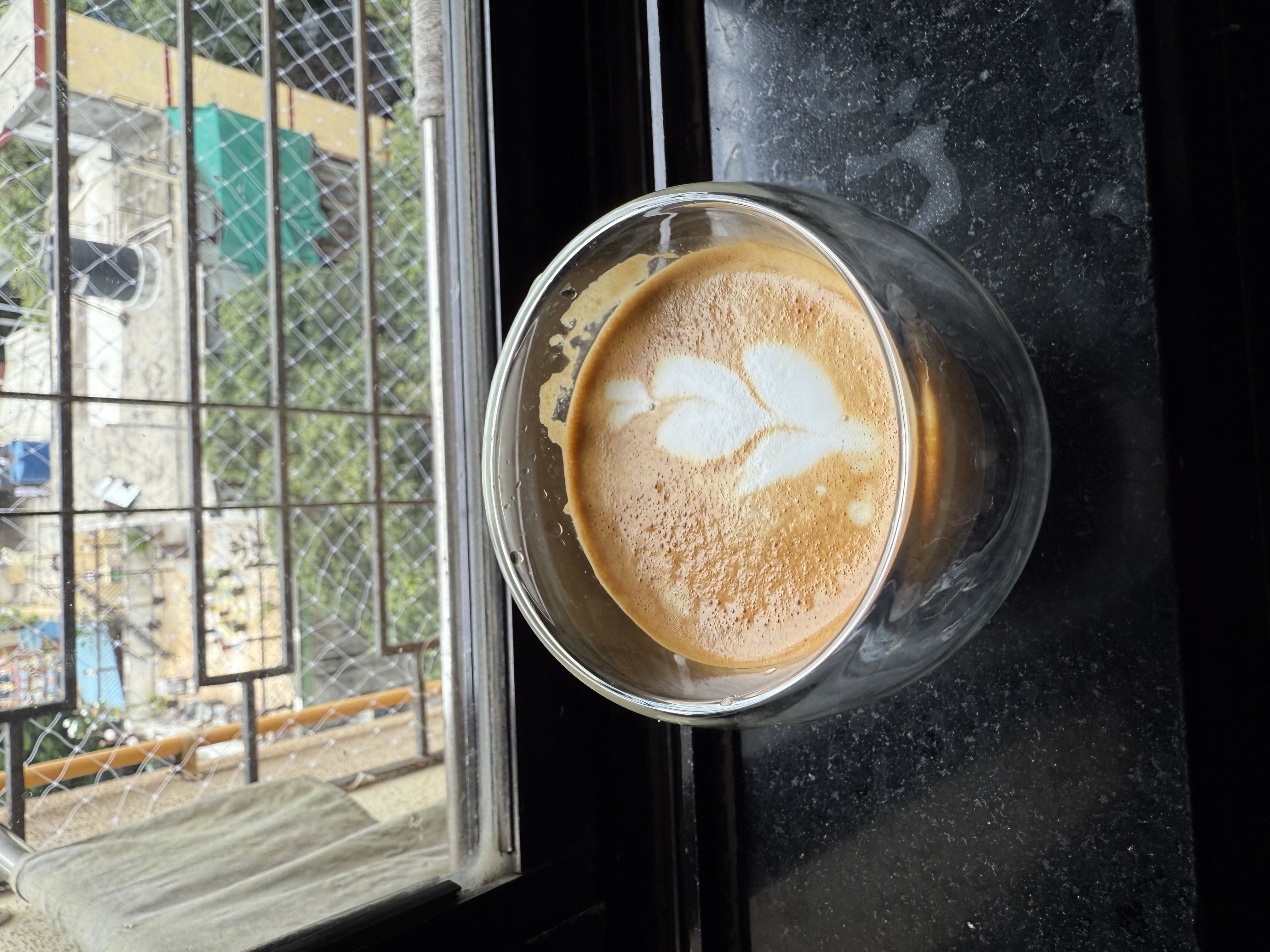 Latte art from June 6, 2025