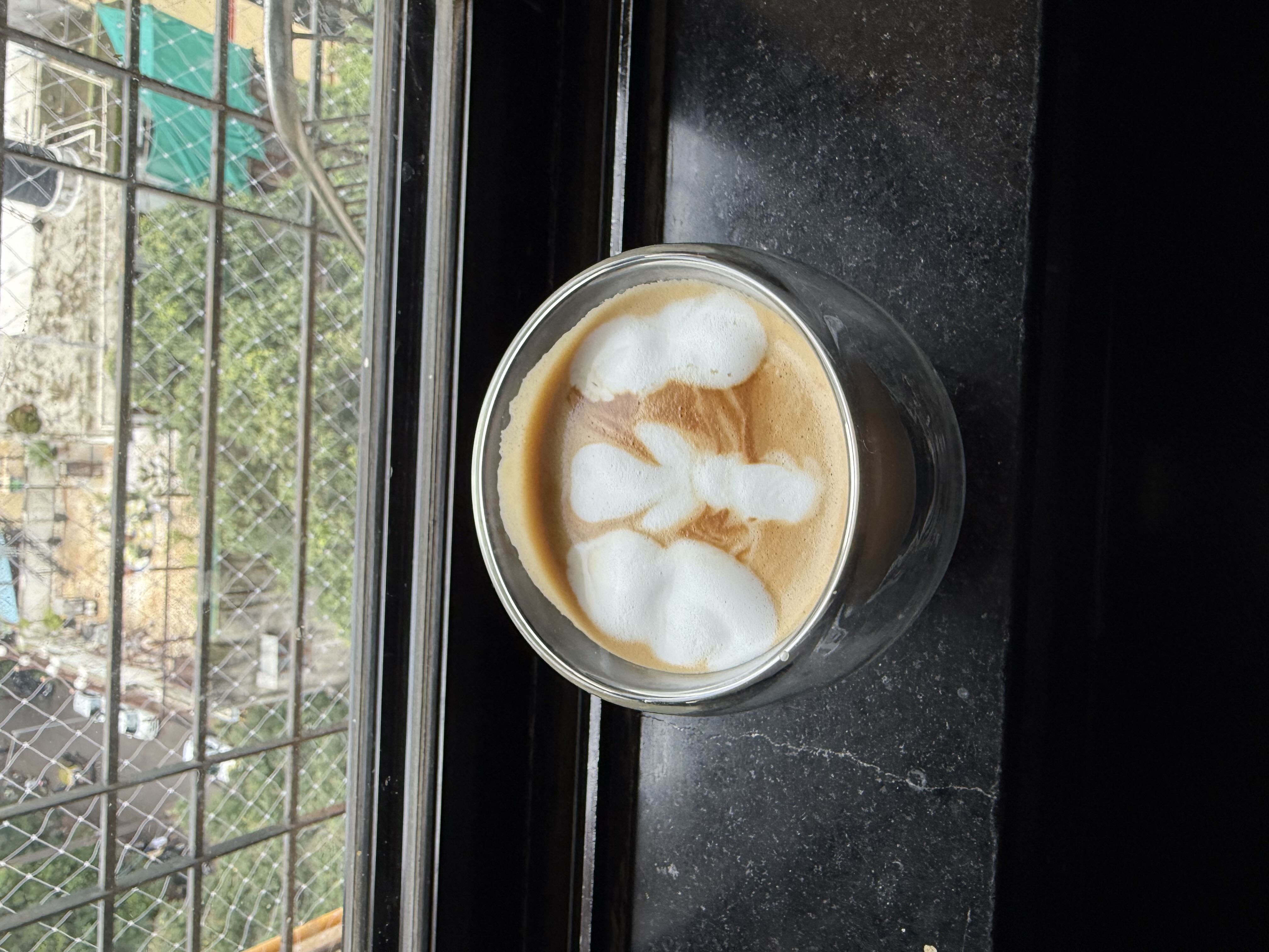 Latte art from June 25, 2025