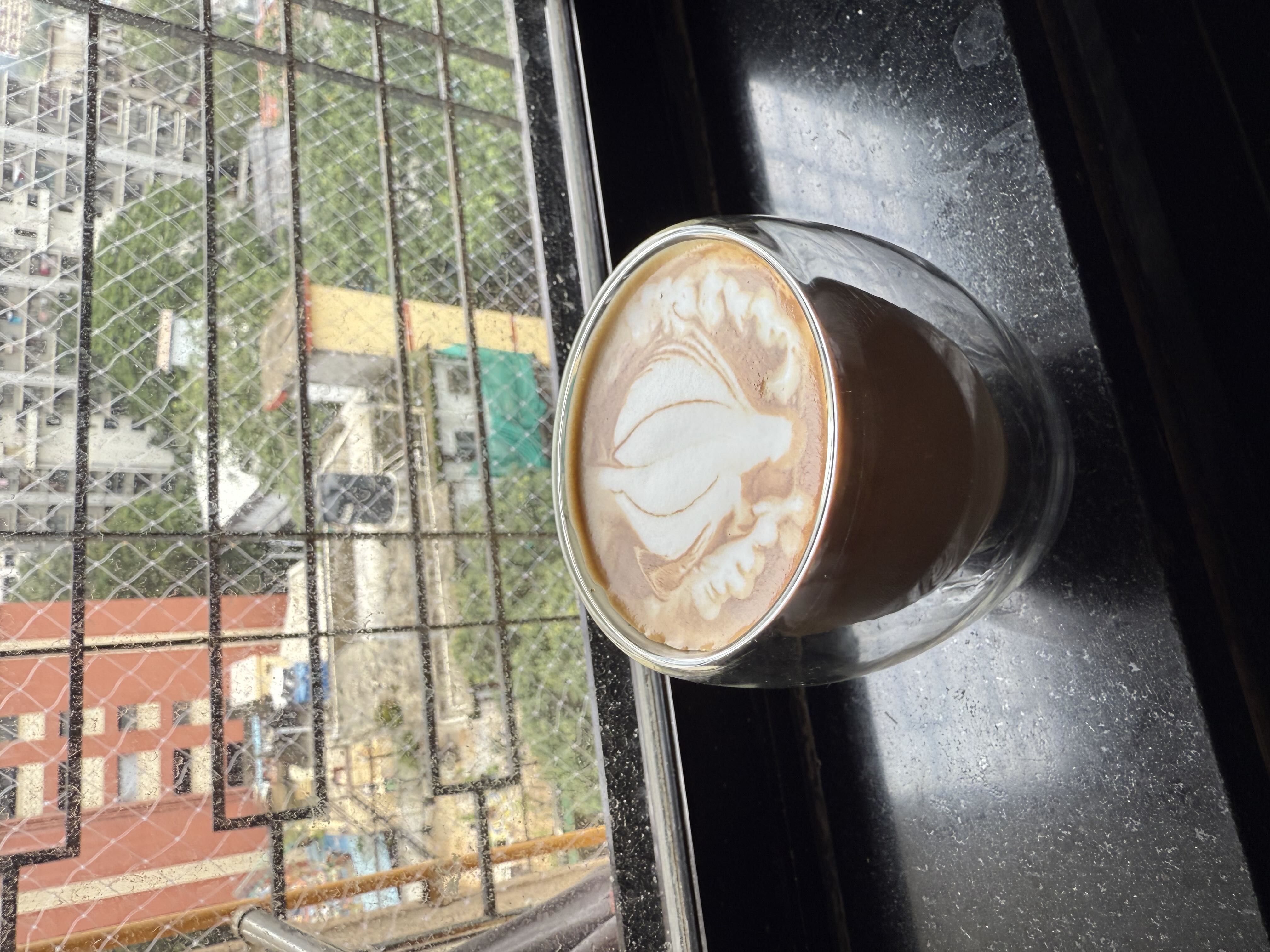 Latte art from July 28, 2025