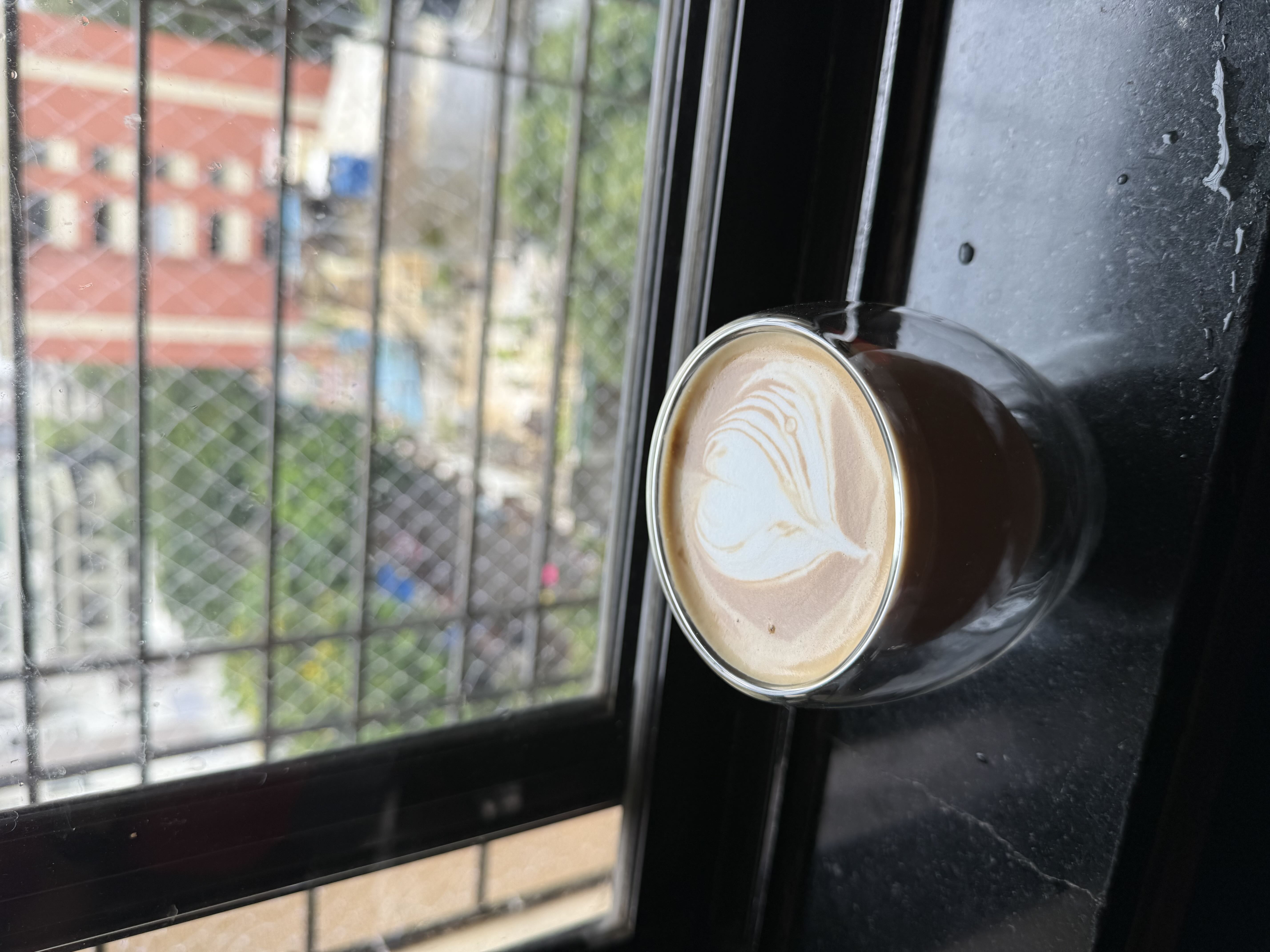 Latte art from August 15, 2025