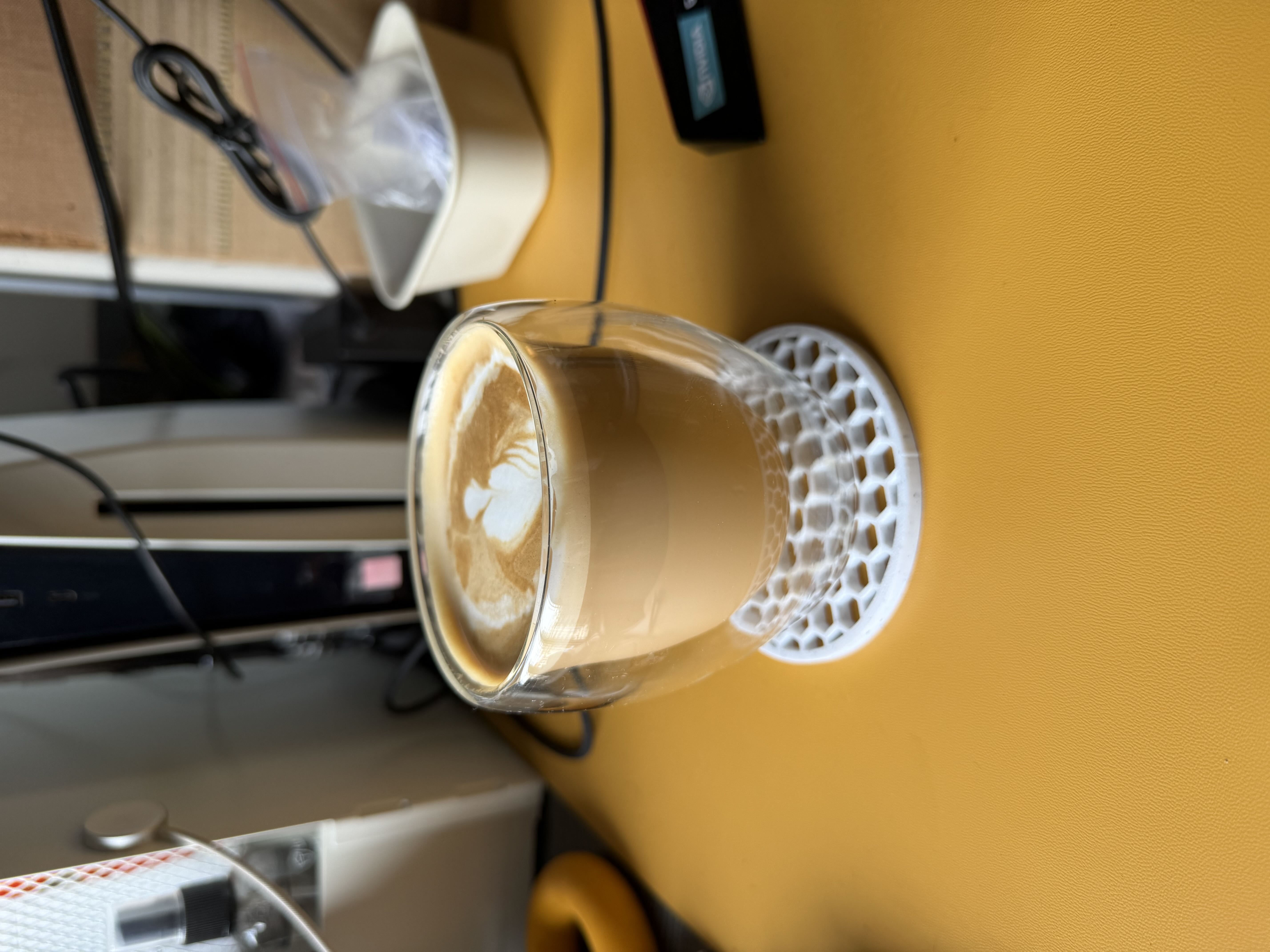 Latte art from September 3, 2025