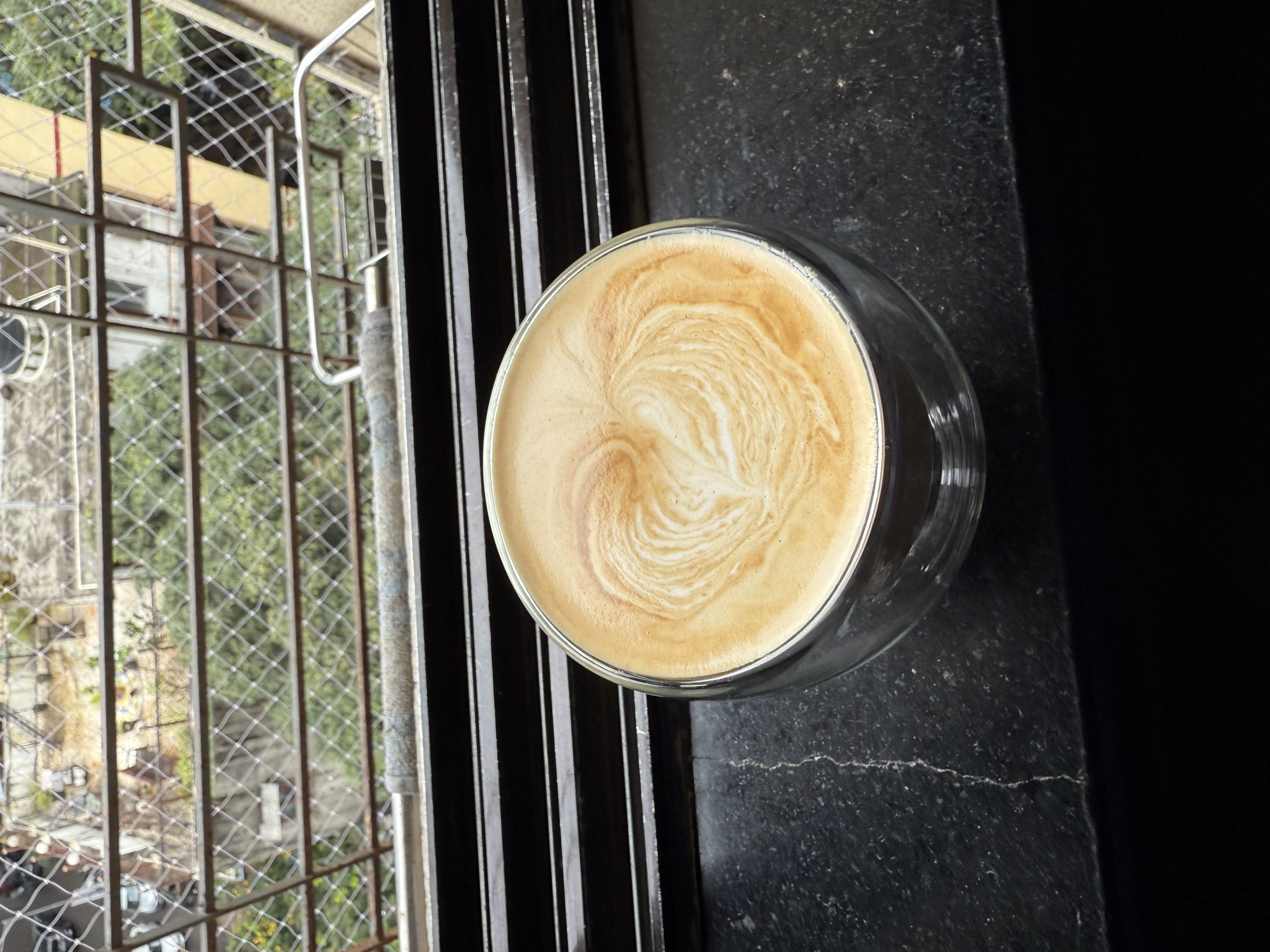 Latte art from September 12, 2025