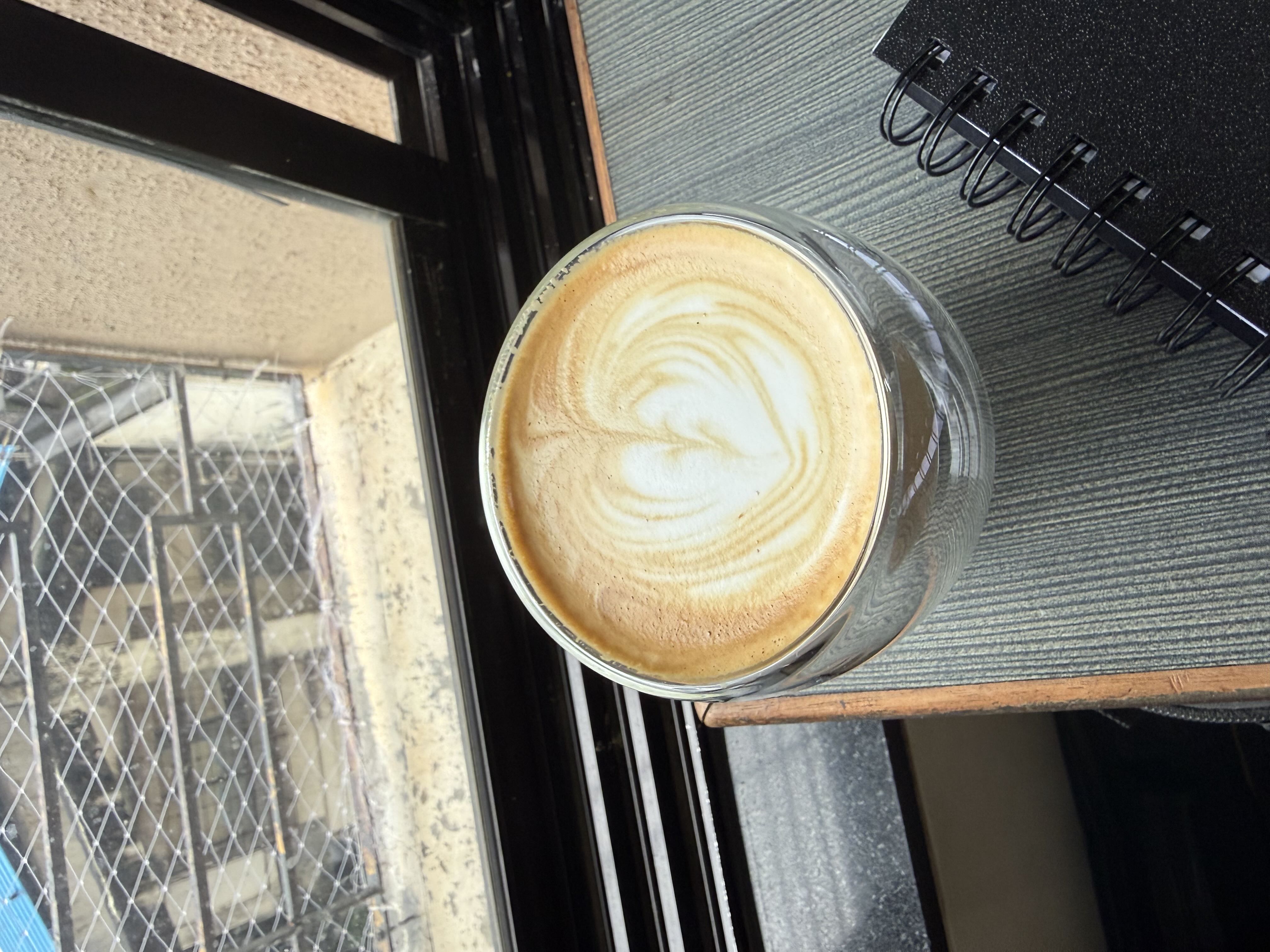 Latte art from September 27, 2025