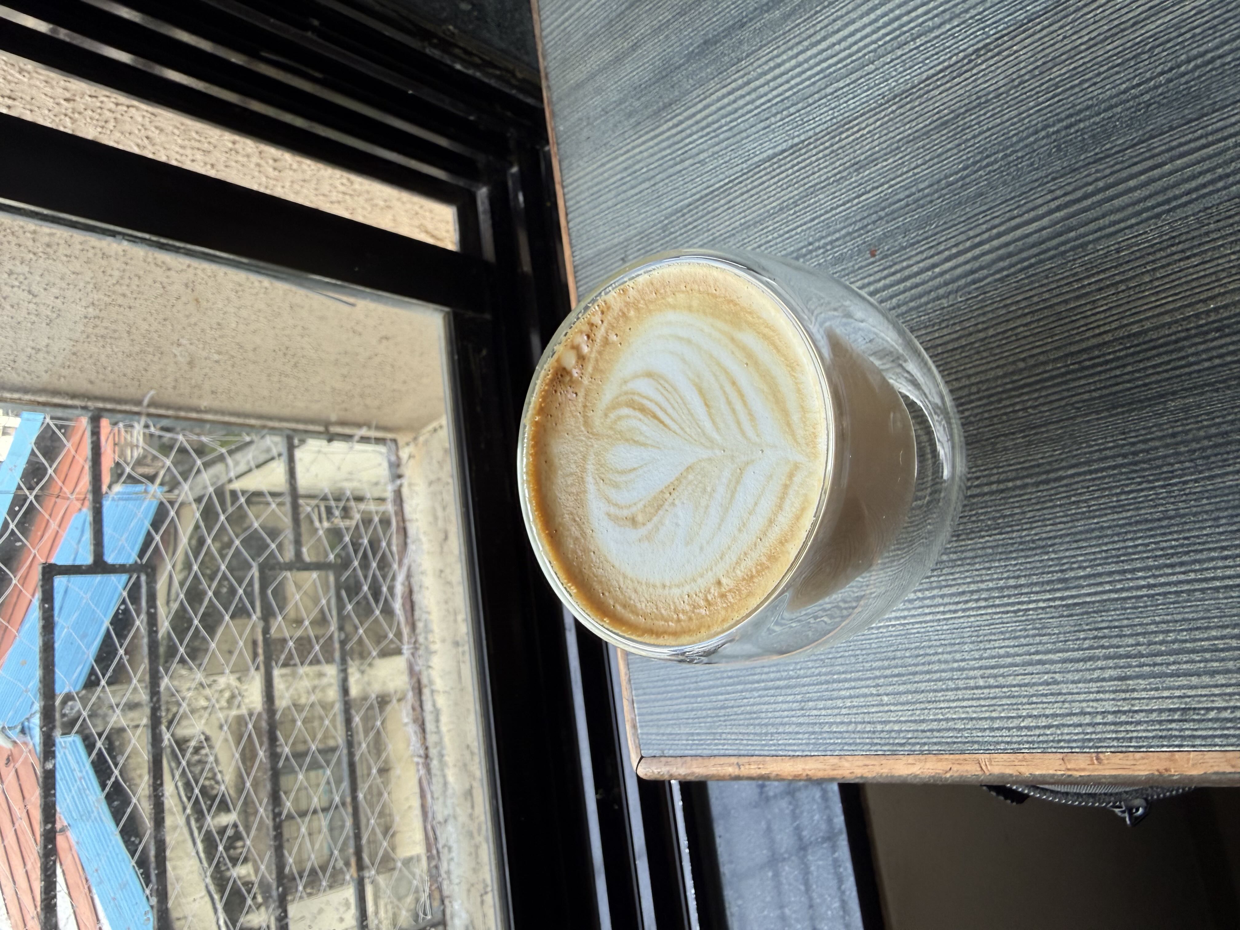 Latte art from October 2, 2025
