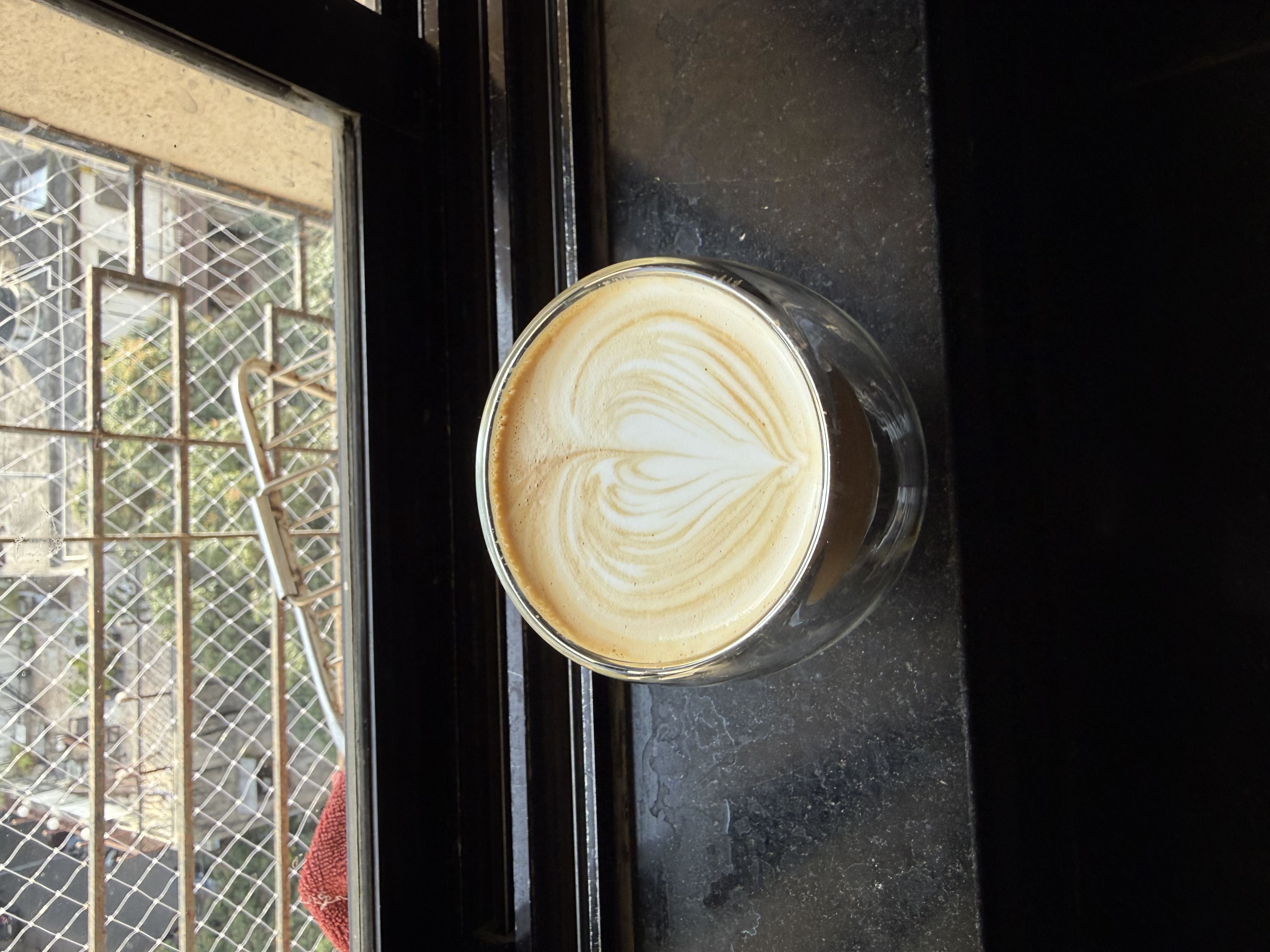 Latte art from October 11, 2025