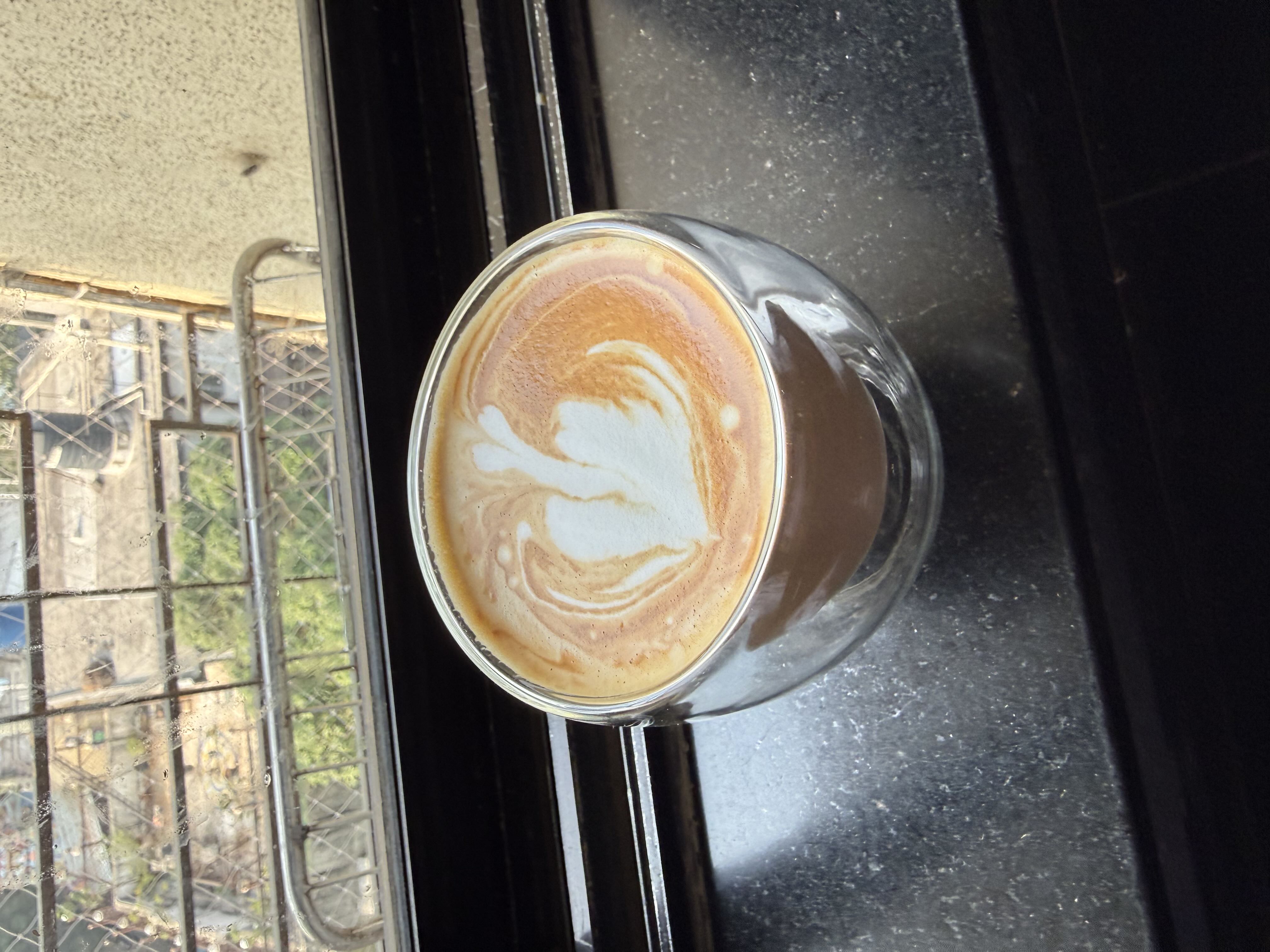 Latte art from November 27, 2025